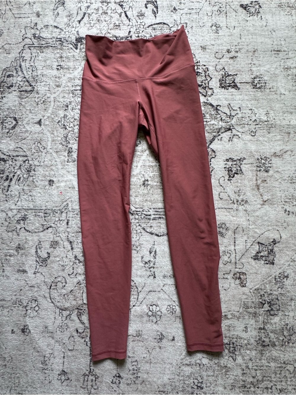 NWOT High-Waist Mauve Old Navy Powersoft Active Leggings - Picture 2 of 3